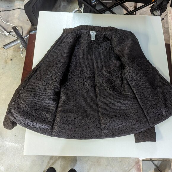 Chico's *Size 1 (See information below) Cocoa Brown Jacket - Picture 12 of 16